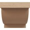 Ekena Millwork 9"W x 9"D x 9"H Wide Alpine Rough Cedar Woodgrain TimberThane Corbel, Primed Tan CORUR09X09X09ALPRCPR - alternate 4
